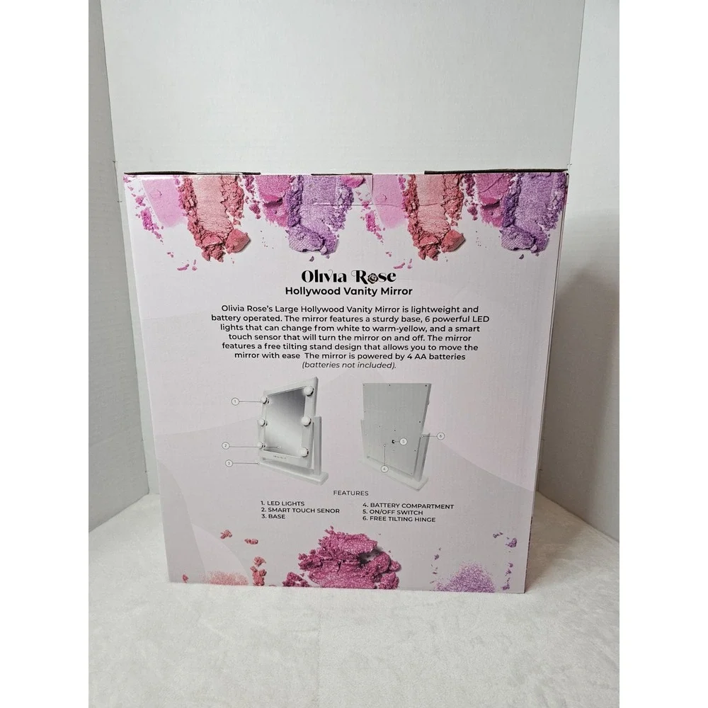 🖤Olivia Rose Hollywood Vanity Mirror Smart Touch Sensor New